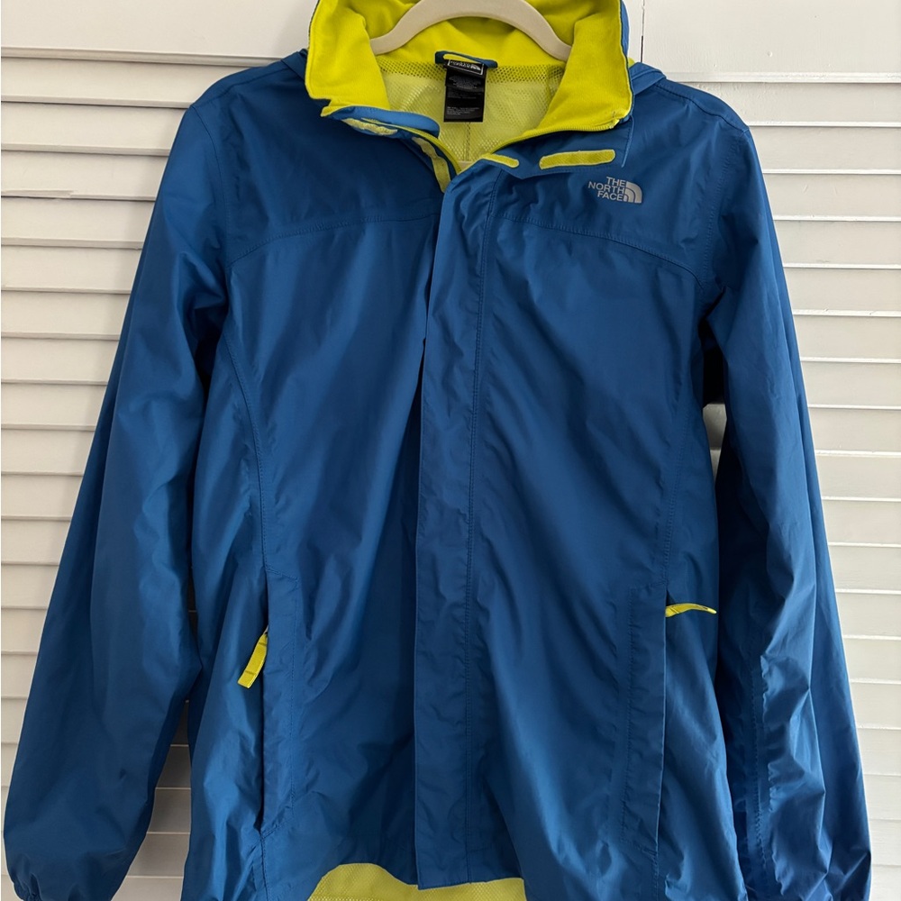 The North Face Blue and Yellow Jacket